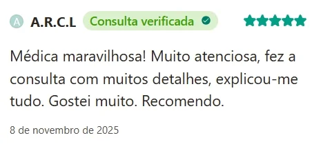 Depoimento Rafaella Maciel Oftalmologista Campina Grande 5